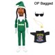thumbnail image 5 of Snoop on The Stoop Snoop on A Stoop Muñeca elfo hecha a mano Fiesta de Navidad Decoración del hogar, 5 of 9