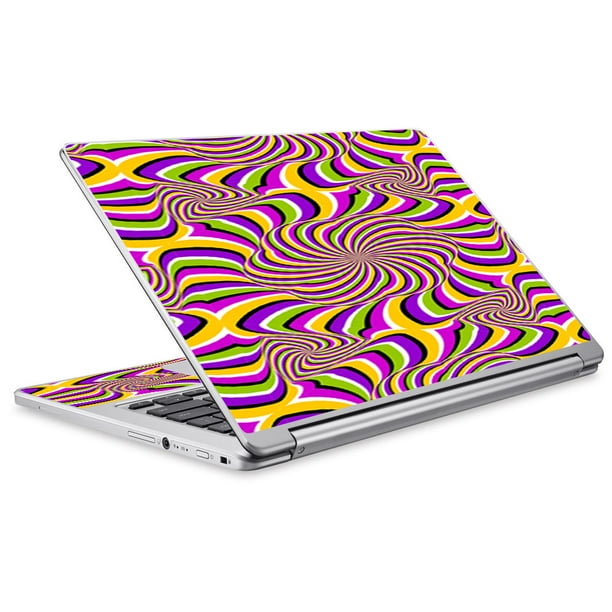 Skin Decal For Acer Chromebook R13 Laptop Vinyl Wrap / Psychedelic