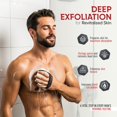 thumbnail image 2 of Loofah Body Scrubber ALMOONI Ultimate Luffa natural para hombre, 2 of 7