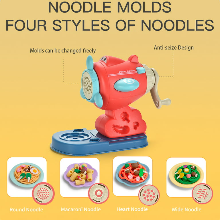 Noodles Mold Tools for Polymer Clay Molds Miniatures Brain Toy Spiral