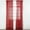 BURGUNDY, variant on 2 Piece Sheer voile Window Elegance Curtains drape treatment 63, 84 length