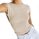 thumbnail image 2 of Backless Shirt Sweat-wicking Top Breathable Blouse Hygroscopic Casualtops, 2 of 2