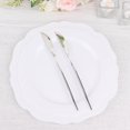 thumbnail image 6 of BalsaCircle 24 Silver 8" Heavy Duty Plastic Knives Disposable Wedding Party Catering, 6 of 7