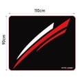 thumbnail image 6 of GTRACING Gaming Chair Mat for Hardwood Floor 43 x 35inch Office Computer Gaming Desk Chair Mat for Hard Floor Red, 6 of 6