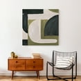 thumbnail image 4 of Creative Products Abstract With Green 30 x 30 Canvas Wall Art, 4 of 5