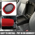 thumbnail image 4 of Center Console Cover Armrest Cover Car Arm Rest Box Cover for Subaru Outback 2020-2023 Neoprene Red, 4 of 6