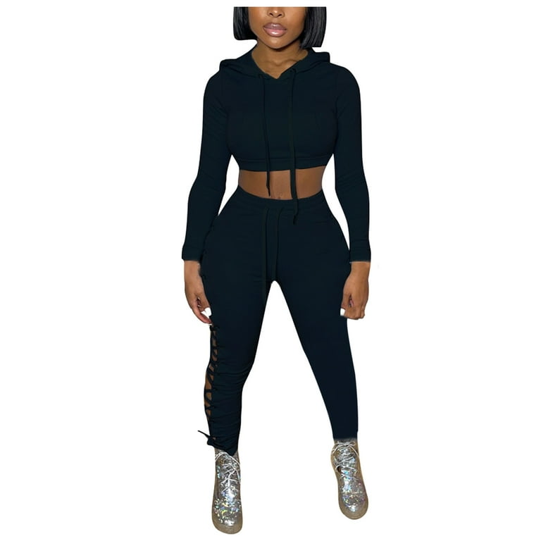 Women's Two Piece Pants Going Out Women Suit Spring Summer Short Sleeve  Pocket Turn-down Collar Top And Lace Up Pant Sets Casual