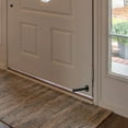thumbnail image 1 of unbranded Tope Para Puerta Negro De Acero Inoxidable Duradero Con Protector De Pared Para Uso Doméstico, 1 of 8