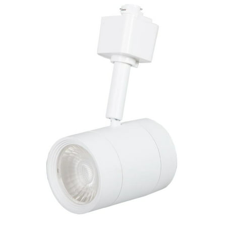 Maxxima LED Track Light Head, Adjustable, Dimmable MR16 Fixture, 3000K Warm White, 500 Lumens, (Best Led Track Lighting)