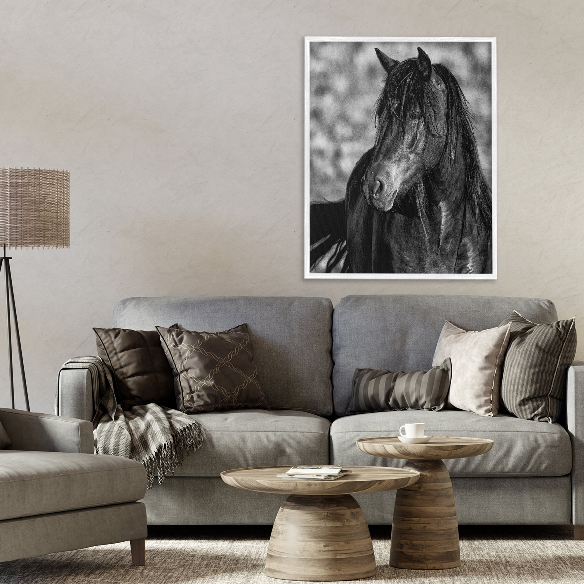 Stupell Industries Beauty In Black White Framed Giclee Art, design by Tim West