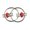 Red, variant on Fidget Toys Squeeze Toys Bears Toy Relieves Stress Reducer Adhd Anxiety, and with Keychain Toddler Boy Toys