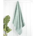 thumbnail image 3 of Cotton Paradise 100% Cotton 4 Piece Turkish Bath Towel Set, Soft Plush Towels Clearance Bathroom Set, Mint, 3 of 7