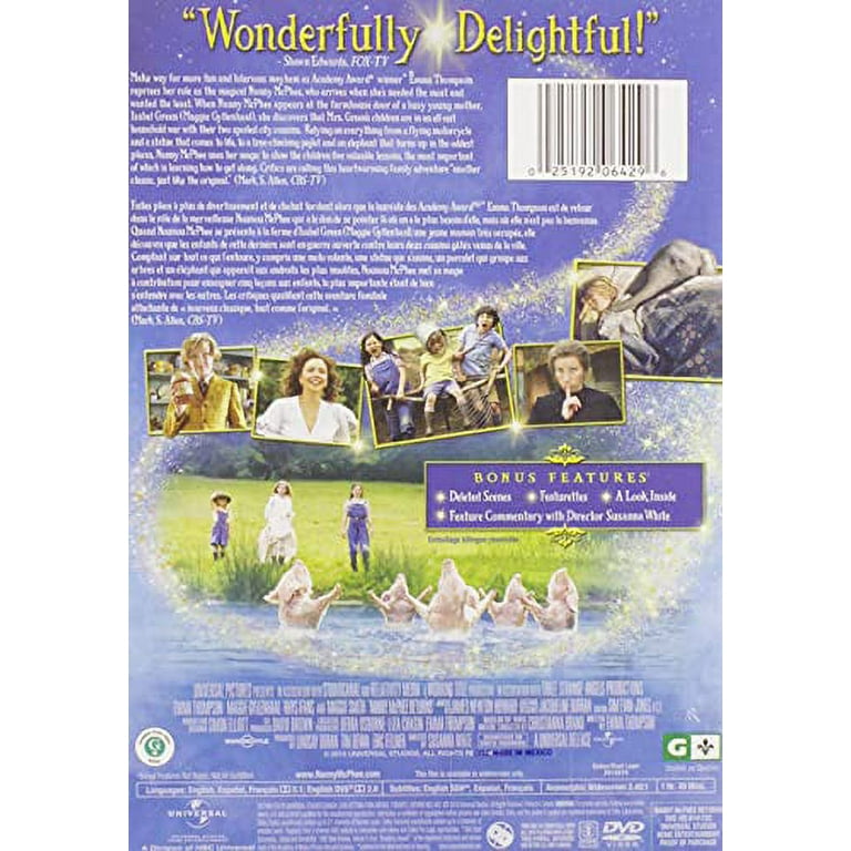 Universal Studios Nanny McPhee Returns DVD, Comedy, Starring Emma