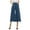 Navy, variant on Bmisegm Pants Women Scarf Wide Leg Pants Waist Elastic Long Pants for Women Red XXL