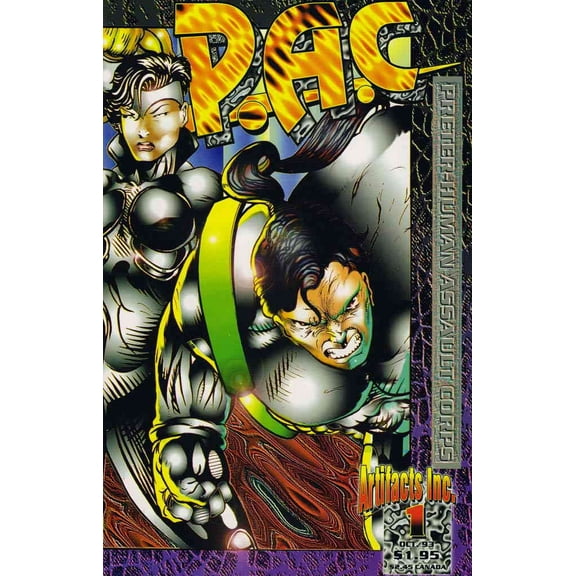 PAC (Preter-Human Assault Corps) #1 VF ; Artifacts Comic Book