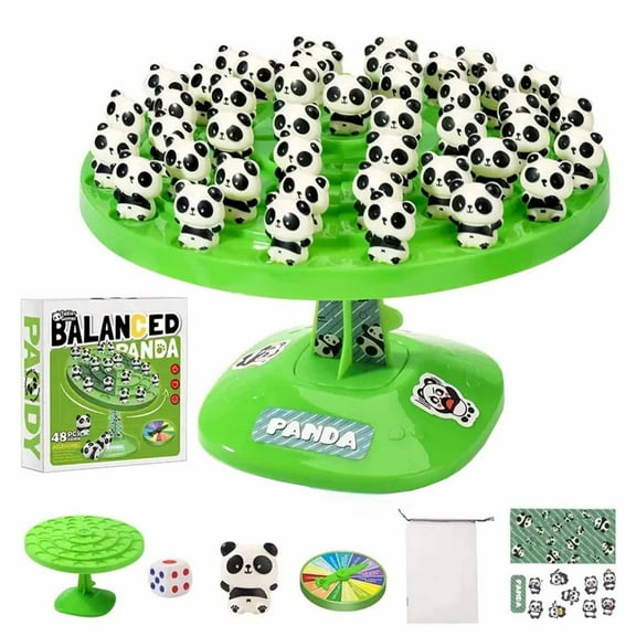 Panda Balance Game Educational Family Board Game for Interactive Balance Toys Improves Coordination Focus and Social Skills