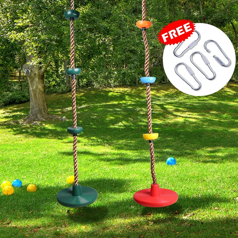 PCs Agptek Climbing Rope Swing With Hook Platform