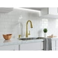 thumbnail image 4 of Pfister F-529-7Bar Barullii 1.8 GPM Single Hole Pull Down Kitchen Faucet - Chrome, 4 of 7