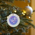 thumbnail image 7 of 3drose, a Heart of Hearts Bicurious Proud to Love, Circle Porcelain Ornament, 7 of 7