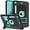 Black+Turquoise, variant on AVAWO Case for iPad 9th/8th/7th Generation (2021/2020/2019), iPad 10.2 Case with Pencil Holder & Kickstand, Hybrid Shockproof Protective Cover Case for iPad 9 8 7 Gen 10.2", Black and Turquoise