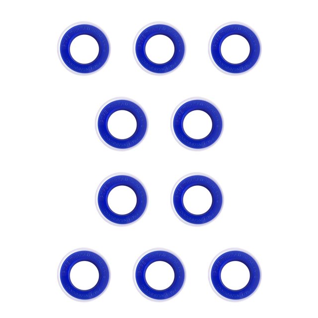 Speravity 1 uds/5 uds 10M cinta de sellado accesorios de plomería sellado de tubería de agua de cintas de cinturón sin aceite rollo PC 1 10piezas