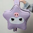 thumbnail image 3 of Anime Kuromi Melody Hello Kitty Backpack PU School Rucksack Student BookBag Gift Mochila Pentagram Star Designer Y2K, 3 of 4