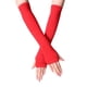thumbnail image 2 of Guantes de invierno para mujer, largos, sin dedos, de punto, para muñeca y brazo, 2 of 3