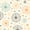 Color 4, variant on Peel and Stick Wallpaper Mid Century Vintage 1950s Modern Retro Circular Flower Wall Mural 23.6in x 9.8ft Self Adhesive Removable Wall Paper Renter Friendly Wallpaper for Nursery Bedroom Cabinets