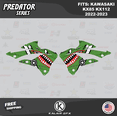 thumbnail image 4 of Kalair GFX Graphics Kit for Kawasaki KX85KX112 (2022-2023) Predator Series, 4 of 5