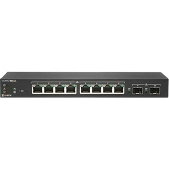 8 Port Gigabyte 2 SFP PoE Switch