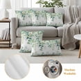 thumbnail image 5 of Sage Green Eucalyptus Leaves Outdoor Pillow Covers 20x12 Set of 2,Waterproof Patio Throw Pillowcase Protectors,Spring Summer Botanical Lumbar Decorative Pillow Shams Cushion Covers for Seat Bed Couch, 5 of 8