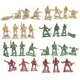 thumbnail image 2 of Soldats en Plastique x 100 (Couleur Kaki), 2 of 4