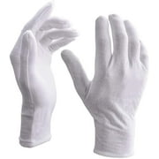 2 PAIRS SIZE 8 DERMATOLOGICAL COTTON GLOVES DRY SKIN MOISTURISING CREAM