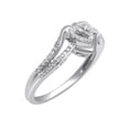thumbnail image 2 of 1/6 cttw white diamond sterling silver Ring, 2 of 2
