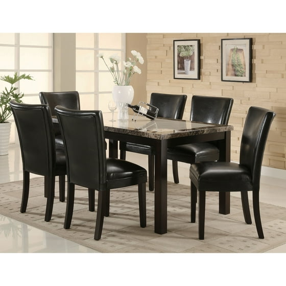Coaster Company Carter Faux Marble Top Dining Table Com Coaster Company Carter Faux Marble Top Dining Table