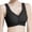 Black, variant on Seamless Wireless Bralette Soft Breathable Comfort T Shirt Bra Lightweight Support Everyday Wear, XL, Black