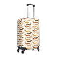 thumbnail image 3 of Daiia Dachshund Luggage Cover, Thickened Washable Travel Luggage Covers, Elastic Unique Baggage Covers for 18-20 inch Luggage-X-Large, 3 of 9