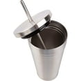 thumbnail image 5 of Deco Stainless Steel Tumbler with Straw 16 oz, 2 Pack, 5 of 5