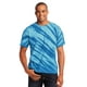Port & Company &174; - T-shirt Tie-Dye Rayé Tigre. Pc148 L Royal – image 1 sur 1