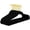 Black/Gold, variant on Black Velvet Hangers 40 Pack,Premium Gold Clothes Hangers Non-Slip Felt Hangers,Sturdy Black Heavy Duty Coat Hanger,Durable Suit for Space Saving, No Flocked Marks