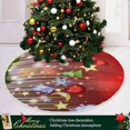 thumbnail image 6 of FMSHPON Merry Christmas Xmas Christmas Tree Skirt Stand Mat for Holiday Party Decoration Indoor Outdoor 36 inches, 6 of 6