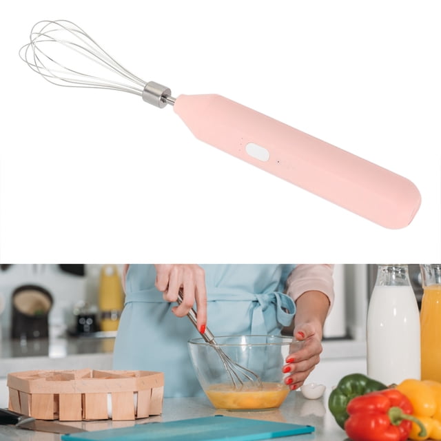 Batidor De Huevos Eléctrico Portátil Recargable Por USB, Batería De 1200mah, 3 Velocidades, Para Hornear En Casa