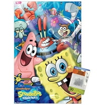Nickelodeon Spongebob - Joy Wall Poster with Push Pins, 14.725" x 22.375"