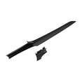 thumbnail image 3 of Central Console Dashboard Trim, Easy Installation Hard Wear Resistant 2PCS Front Console Dashboard Decor  For Car Modification Black,Carbon Fiber Style, 3 of 8