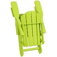 thumbnail image 4 of Chaise Adirondack Pliante en Poly pour Extérieur (Ensemble de 4), 4 of 6