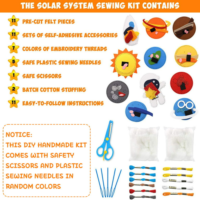 DIY Kids Create Arts and Crafts Kit Crafting Supplies Set Suit Preschool  Kids – The Toys Center