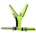 thumbnail image 3 of 2X Chaleco Reflector, Ajustable, Chaleco de Alta Visibilidad, Chaleco de Seguridad con 8 Lámparas LED, Verde, 3 of 5