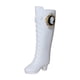 thumbnail image 2 of Figura a escala 1/6 con botas y zapatos de tacón alto para muñeca femenina de 12 pulgadas. Blanco, 2 of 9