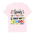thumbnail image 4 of PMVFHDE Hauts Basiques pour Fille T-Shirts Mignons pour Fille Hauts pour Fille T-Shirt Robes pour Fille T-Shirts pour Filles Mode Enfant Décontracté Imprimé Col Rond Manches Courtes T-Shirt Haut Rose, 8-9 Ans, 4 of 4
