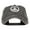 Black, variant on Peace Symbol Embroidered Washed Cap - Navy OSFM